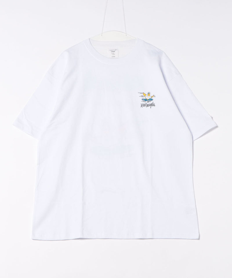 【What it isNt）ART BY MARKGONZALES / (ワットイットイズント) アートバイ マークゴンザレス】 リラックスフィット プリントTシャツzo