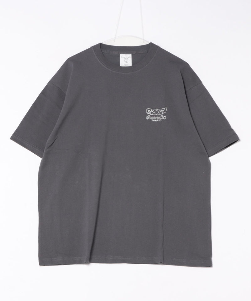 【What it isNt）ART BY MARKGONZALES / (ワットイットイズント) アートバイ マークゴンザレス】 リラックスフィット プリントTシャツzo