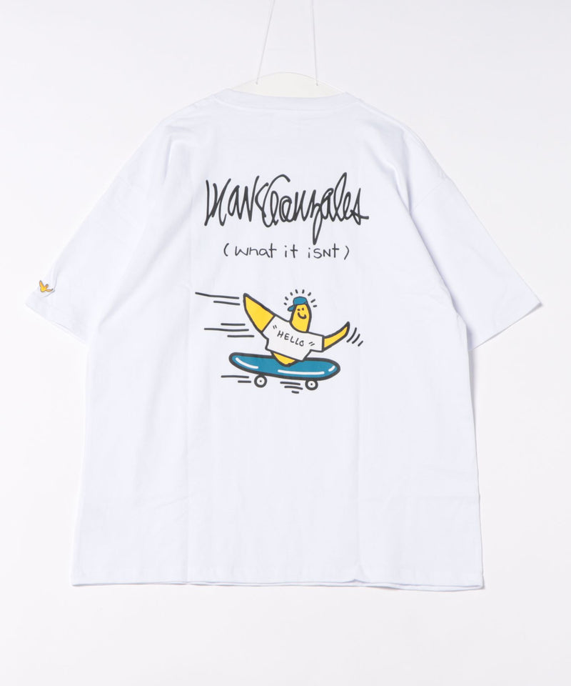 【What it isNt）ART BY MARKGONZALES / (ワットイットイズント) アートバイ マークゴンザレス】 リラックスフィット プリントTシャツzo