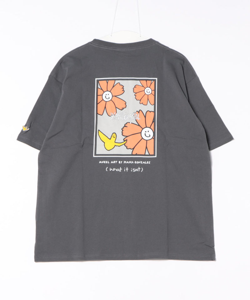 【What it isNt）ART BY MARKGONZALES / (ワットイットイズント) アートバイ マークゴンザレス】 リラックスフィット プリントTシャツzo