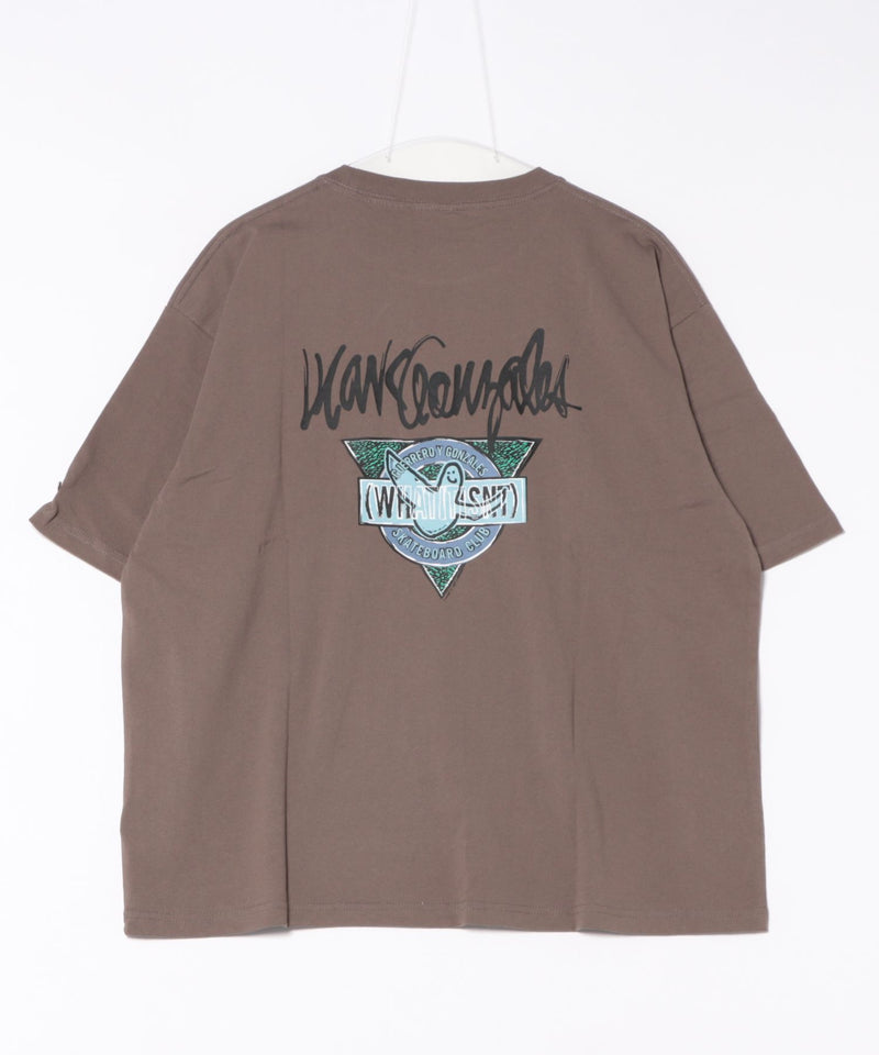 【What it isNt）ART BY MARKGONZALES / (ワットイットイズント) アートバイ マークゴンザレス】 リラックスフィット プリントTシャツzo