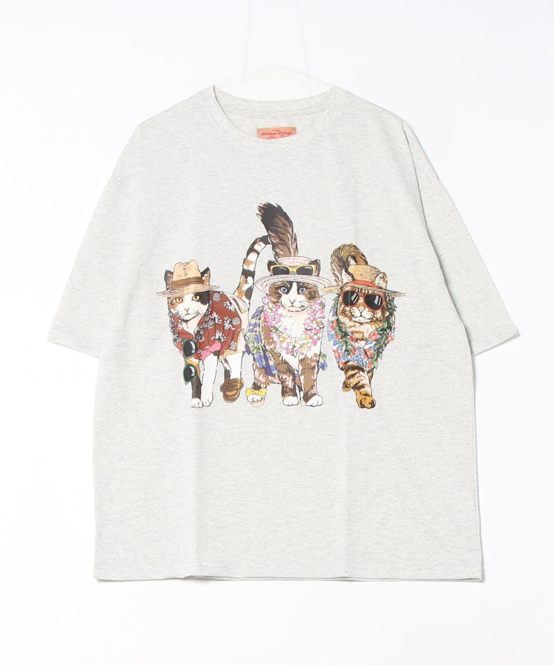 【CORISCO/コリスコ】アニマル プリント Tシャツ