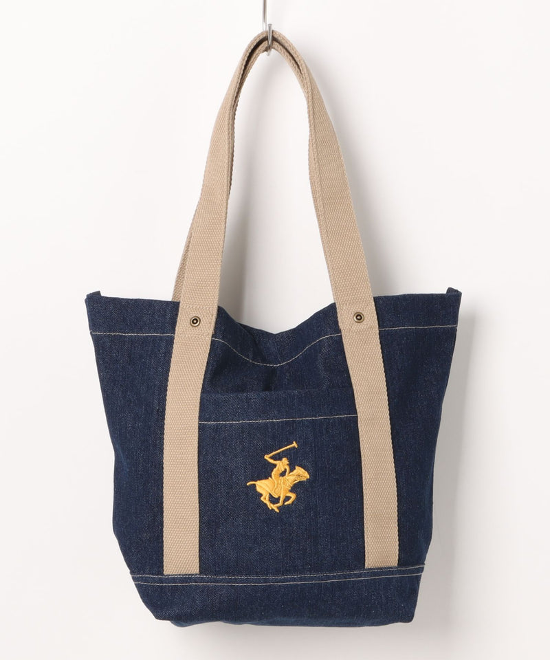 デニムトートバッグ【BEVERLY HILLS POLO CLUB/ビバリーヒルズポロクラブ】