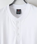 【SAVIER/サビアー】×【ZERO STAIN/ゼロステイン】コラボ ヘンリーネックTシャツzo