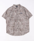 ライトリップル 総柄シャツ RAGGED MOUNTAIN