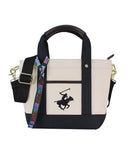 キャンバスミニトートバッグ【BEVERLY HILLS POLO CLUB/ビバリーヒルズポロクラブ】