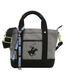 キャンバスミニトートバッグ【BEVERLY HILLS POLO CLUB/ビバリーヒルズポロクラブ】