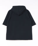 ドライリップル5分袖パーカー【BLUE STANDARD/ブルースタンダード】