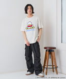 【SANRIO CHARACTERS/サンリオキャラクターズ】オリジナルデザインＴシャツ 刺繍 ドロップショルダー ユニセックス ❘ジーンズメイト公式オンラインショップ