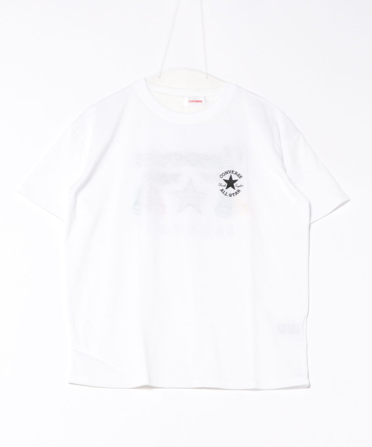 シューズサガラ刺繍 Tシャツ【CONVERSE/コンバース】