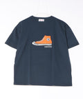 【CONVERSE/コンバース】シューズサガラ刺繍Tシャツ