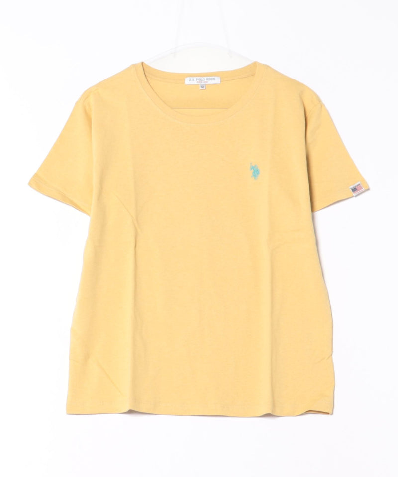 ブランドロゴワンポイント刺繍Tシャツ【U.S. POLO ASSN./ユーエスポロアッスン】