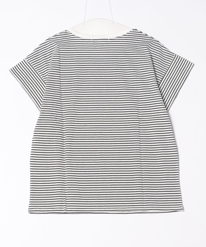 リラックスフィットワンポイント刺繍フレンチスリーブ Ｔシャツ 【U.S. POLO ASSN./ユーエスポロアッスン】　　　　　　　　　　　　　　　　　　　　　　　　　　　　　　　　　　　　　　　　　　　　　　　　　　　　　　　　　　　　