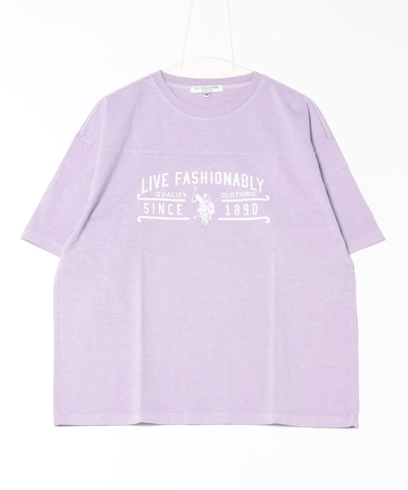 ピグメントプリントＴシャツ【U.S. POLO ASSN./ユーエスポロアッスン】　　　　　　　　　　　　　　　　　　　　　　　　　　　　　　　　　　　　　　　　　　　　　　　　　　　　　　　　　　　　