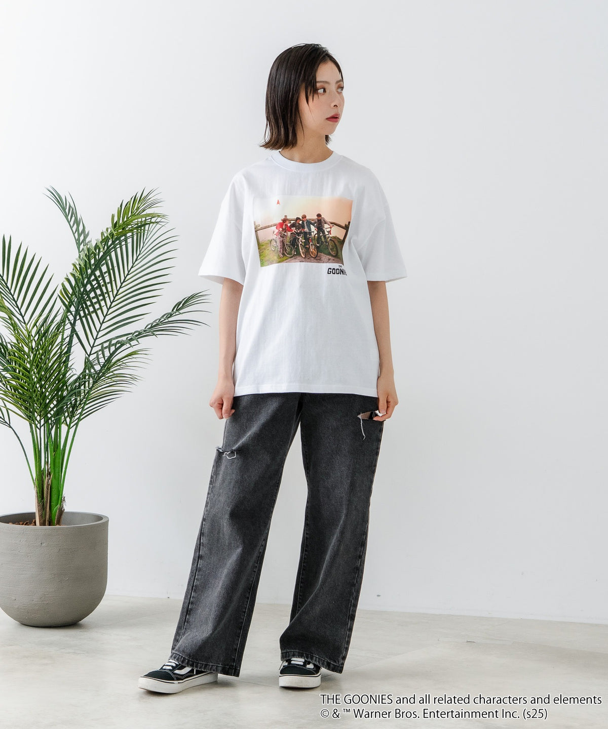 グニーズtシャツ プリントTシャツ ドロップショルダー オーバーサイズ シネマ