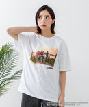 プリントTシャツ ドロップショルダー オーバーサイズ シネマ【The Goonies/グーニーズ】
