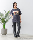 プリントTシャツ ドロップショルダー オーバーサイズ シネマ【The Goonies/グーニーズ】