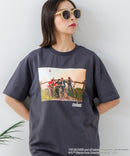 プリントTシャツ ドロップショルダー オーバーサイズ シネマ【The Goonies/グーニーズ】