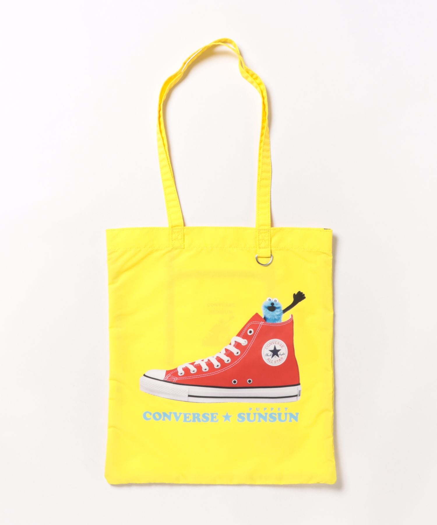 PUPPET SUNSUN×CONVERS SUNSUN FLAT TOTE BAG パペットスンスン