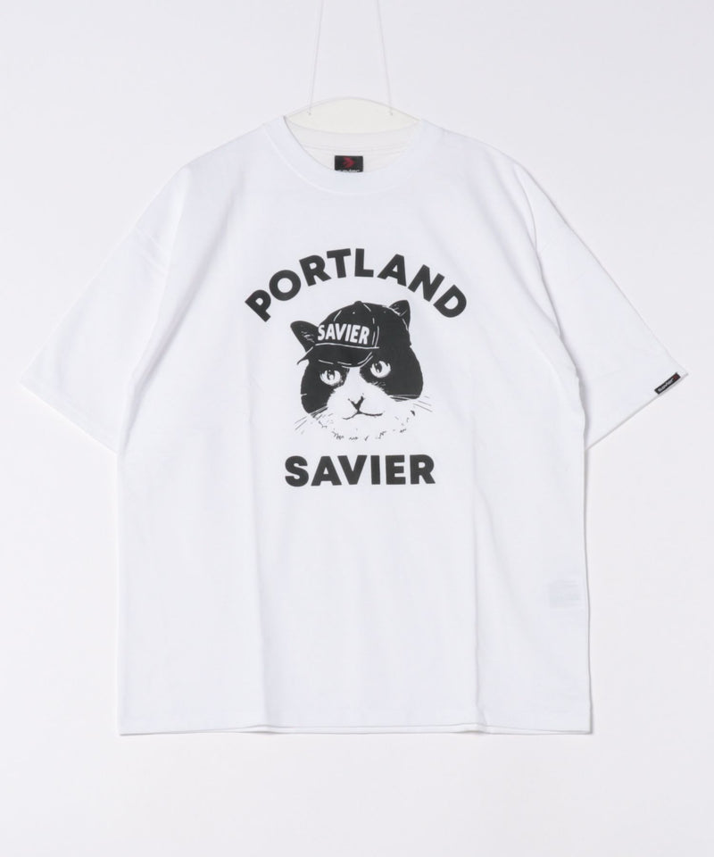 アニマルプリント オーバーサイズ Tシャツ【SAVIER/サビアー】
