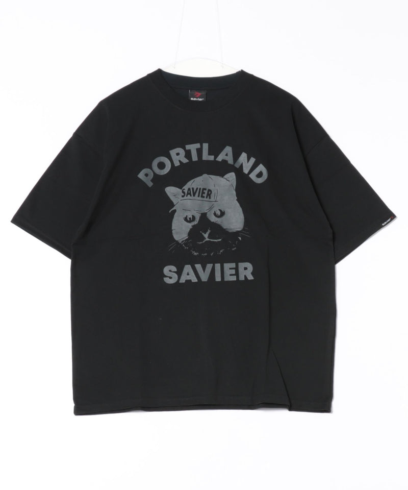 アニマルプリント オーバーサイズ Tシャツ【SAVIER/サビアー】