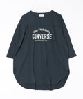 7分袖 ワイド切り替え チュニック【CONVERSE/コンバース】