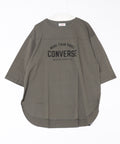 7分袖 ワイド切り替え チュニック【CONVERSE/コンバース】