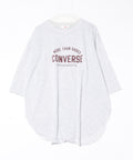 7分袖 ワイド切り替え チュニック【CONVERSE/コンバース】