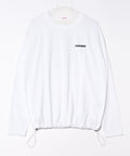 【CONVERSE/コンバース】レトロポスタープリント ドロスト付 UVカット ロンＴ