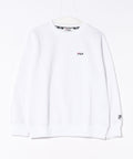 【FILA/フィラ】ワンポイント刺繍 スウェットトレーナー ブランドロゴ