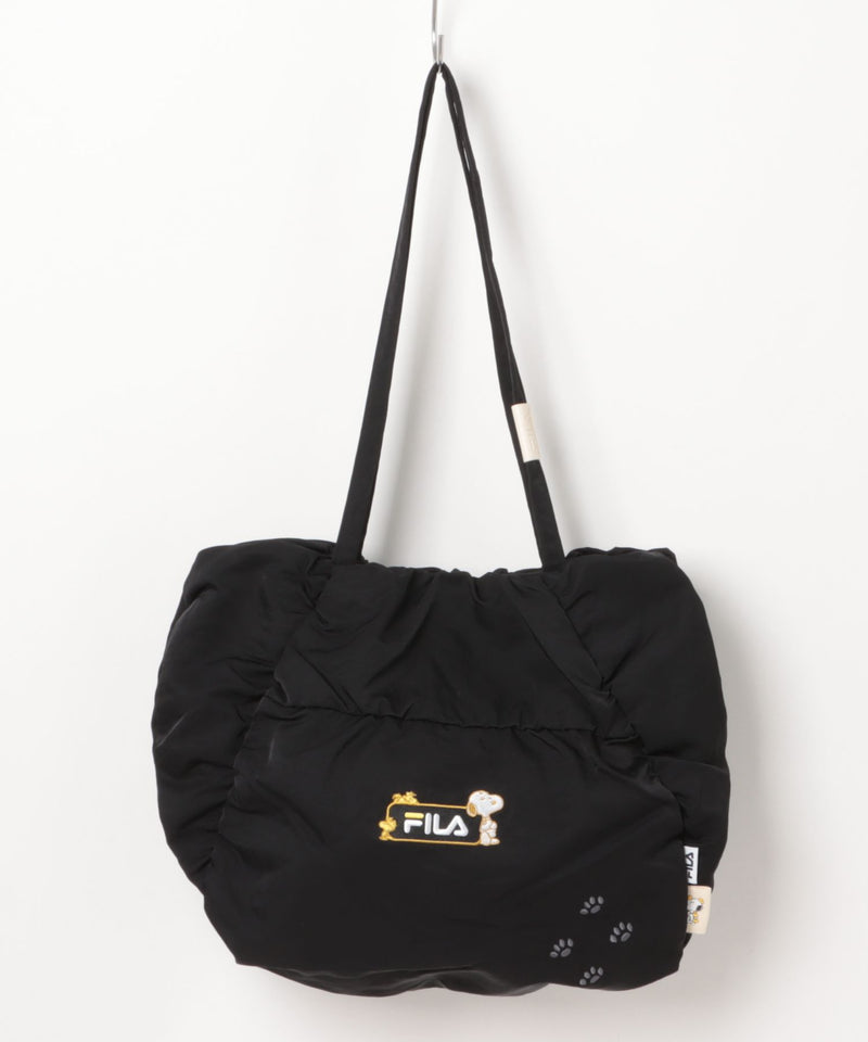 【FILA/フィラ × PEANUTS/ピーナッツ】刺繍 トートバッグ
