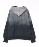 【BEN DAVIS/ベンデイビス】パウダーブリーチ加工 フルジップパーカー