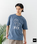【GODZILLA/ゴジラ】【コットン100％のしっかりした生地 ドロップショルダー】オリジナルデザイン 刺繍Tシャツ ゴジラ キングギドラ メカゴジラ コラボ 特撮 映画 キャラT オーバーサイズ