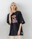 【DISCUS/ディスカス】【選べる丈感・ビーバス＆バッドヘッド】DISCUS×BEAVIS AND BUTT-HEAD コラボＴシャツ 綿100% クルーネック アニメ キャラクタープリント アメカジ ストリート