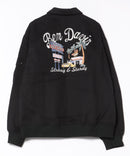 【BEN DAVIS/ベンデイビス】COTTON DUCK SOUVENIR JACKET ジャケット ダック ジップ ワッペン 刺繍