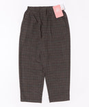 チェックテーパードパンツ【C-FORT POINT/フォートポイント】