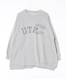 【C-FORT POINT/フォートポイント】裏毛リメイク風チュニック