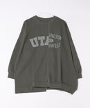 【C-FORT POINT/フォートポイント】裏毛リメイク風チュニック