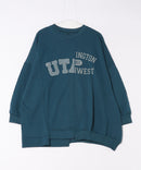 【C-FORT POINT/フォートポイント】裏毛リメイク風チュニック