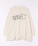 【C-FORT POINT/フォートポイント】裏毛リメイク風チュニック