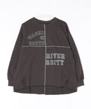 【C-FORT POINT/フォートポイント】裏毛 リメイク風 スウェットトレーナー