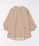 【C-FORT POINT/フォートポイント】ノーカラー ボリューム チュニック