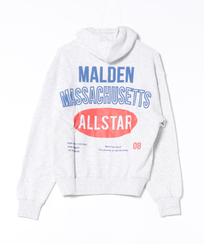 【CONVERSE/コンバース】発泡ロゴ グラフィック スウェットパーカー