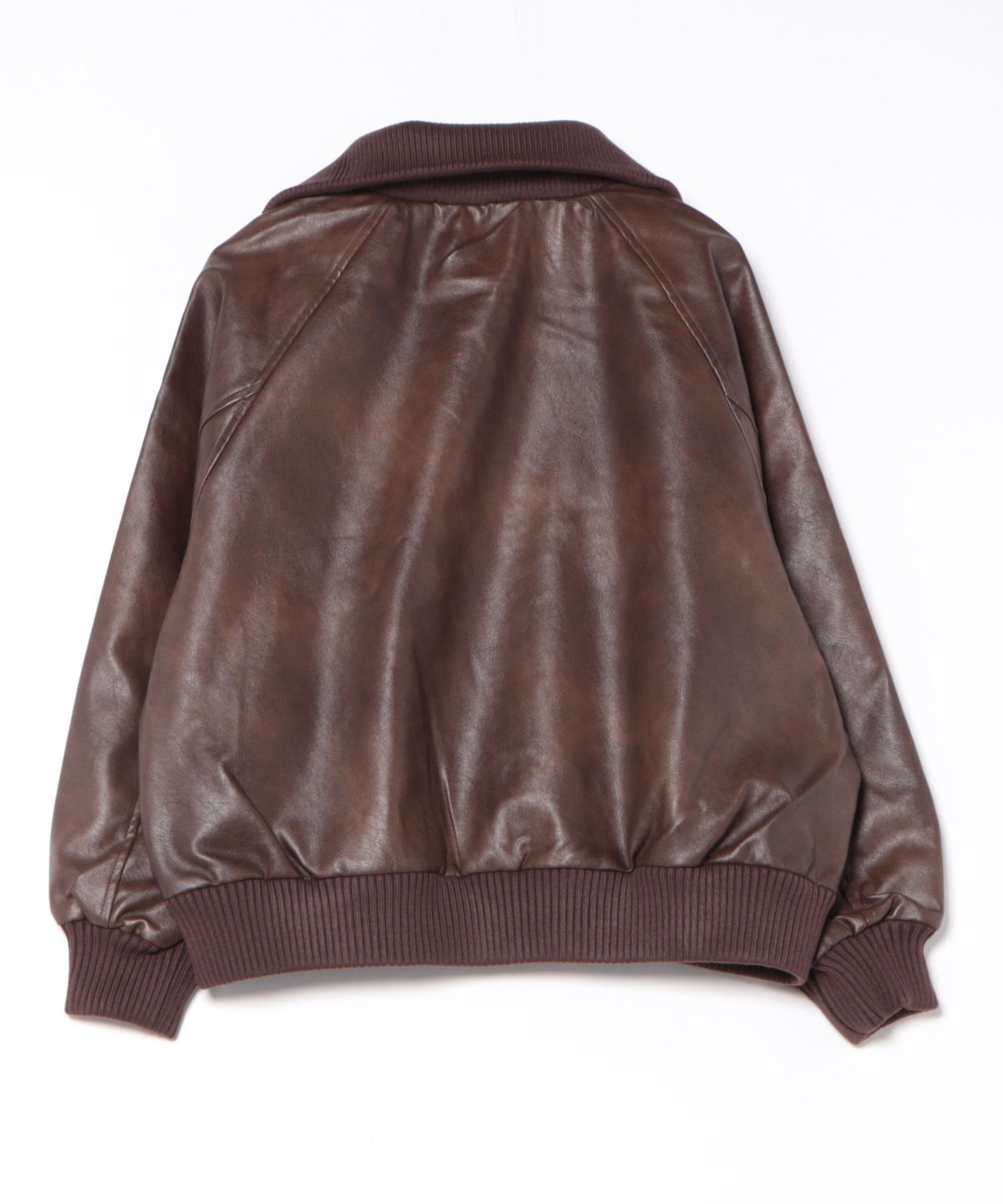 Polo Club 黒 レザーコート Z◇24 POLO Club レザージャケット ブルゾン 黒 ボア付き Men's