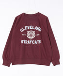 【C-FORT POINT/フォートポイント】アニマルプリント(タイガー) カレッジ スウェットトレーナー