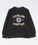 【C-FORT POINT/フォートポイント】アニマルプリント(タイガー) カレッジ スウェットトレーナー