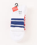 【HANES/ヘインズ】ロークルーソックス 3足組