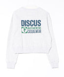 【DISCUS/ディスカス】裏毛 アイコニックコンパクト スウェットトレーナー