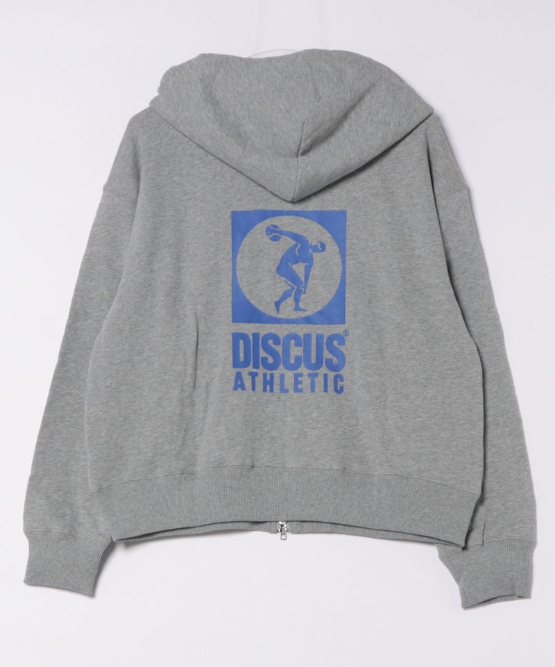 【DISCUS/ディスカス】裏毛 アイコニック フルジップパーカー