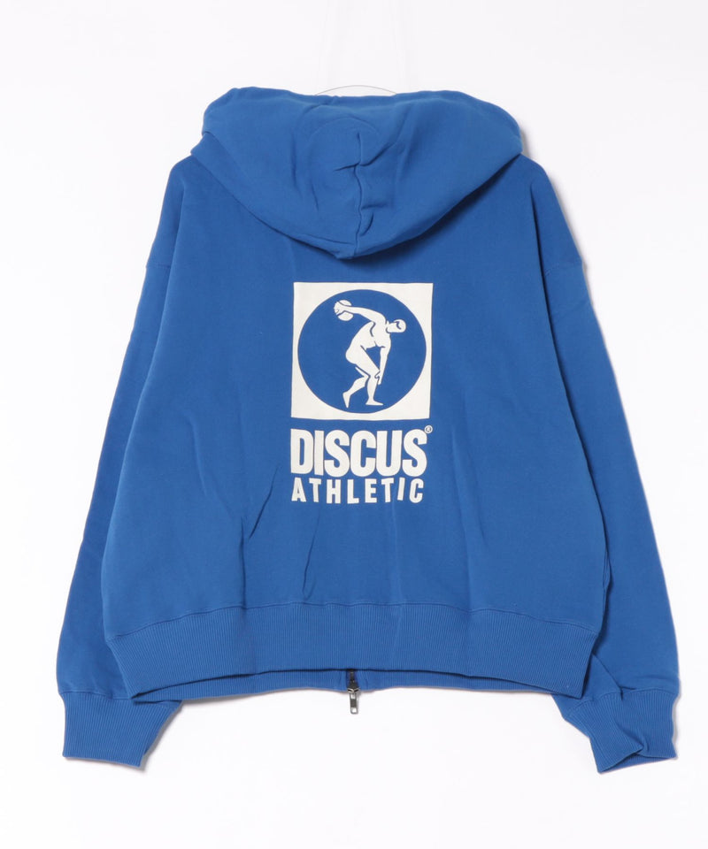 【DISCUS/ディスカス】裏毛 アイコニック フルジップパーカー